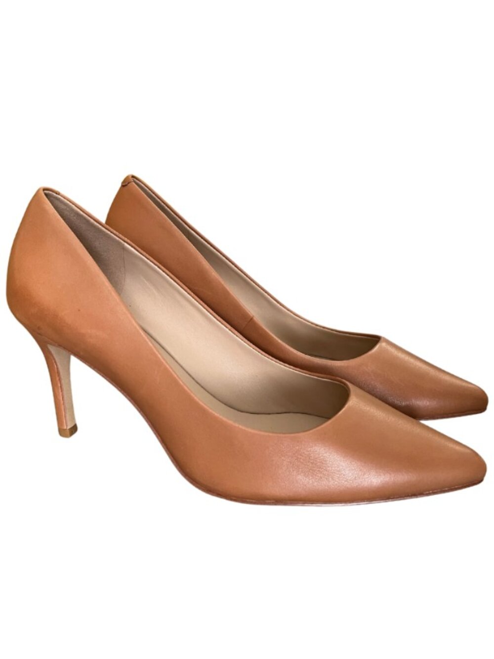 NEVER WORN Brown Leather ALDO Heels